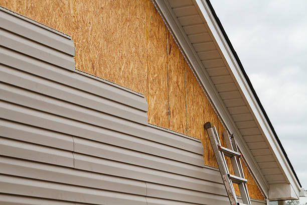 Professional Storm Damage Siding Repair technician working in Freeland, MD